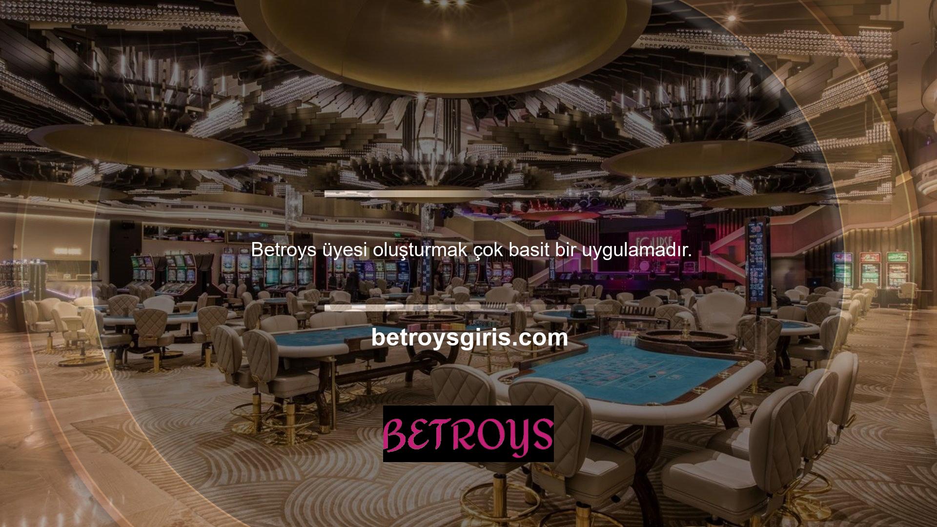 Betroys üyesi Para Betroys web sitesini kontrol ettikten sonra, bahis sayfasının sağ üst köşesindeki giriş düğmesine tıklayarak üyeliğinizi kolayca bitirebilirsiniz